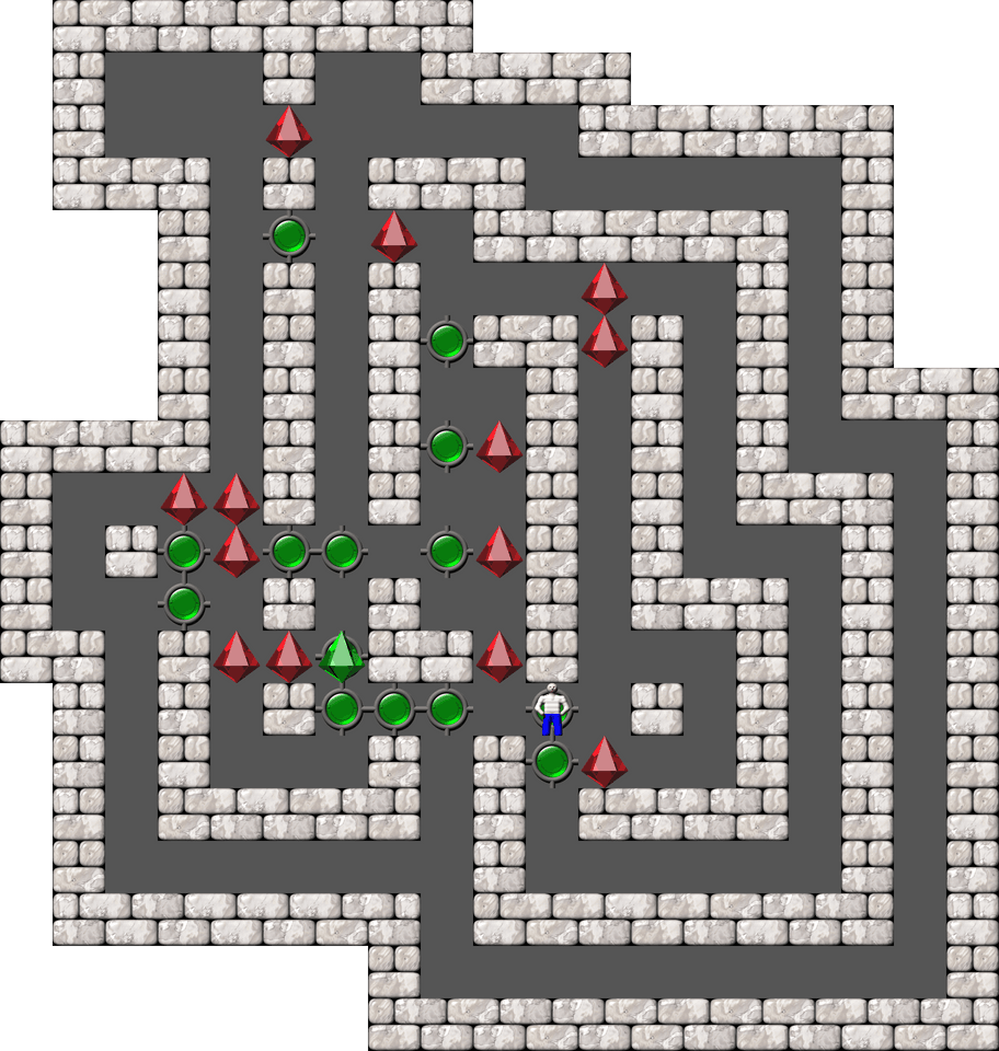 Sokoban Chrysalis Collection 9 level 37